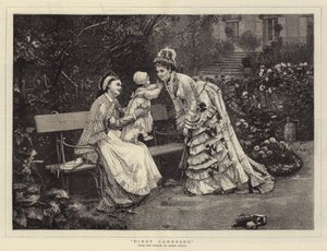 Eerste liefkozingen